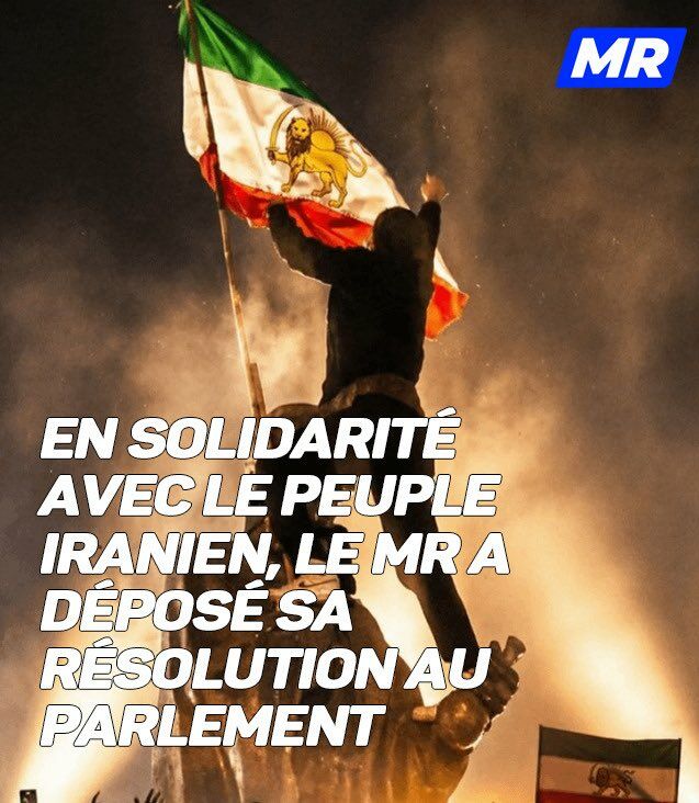 Image for the Tweet beginning: Le groupe @MR_officiel dépose une