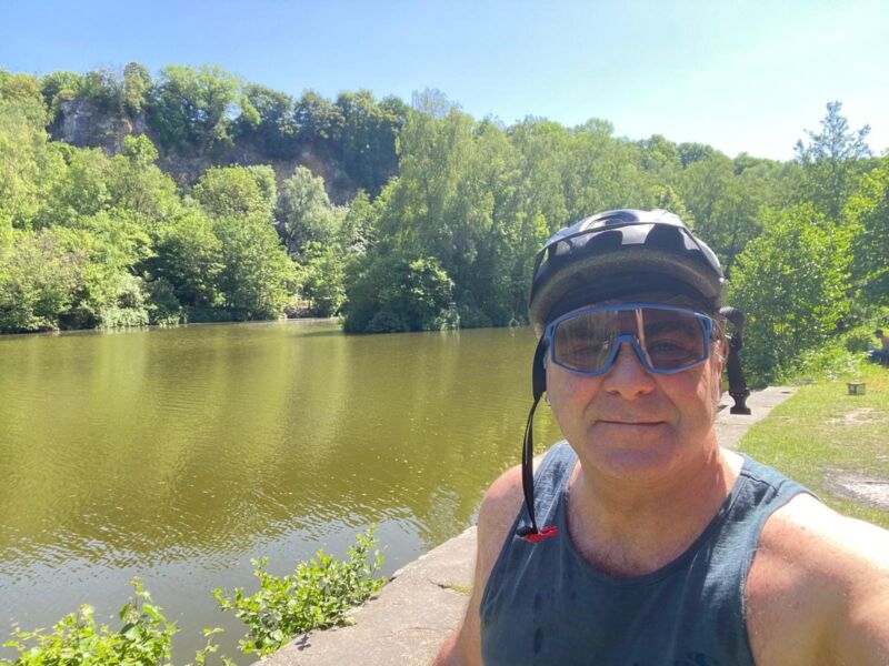 Image for the Tweet beginning: Magnifique Haute-Sambre ce lundi sur