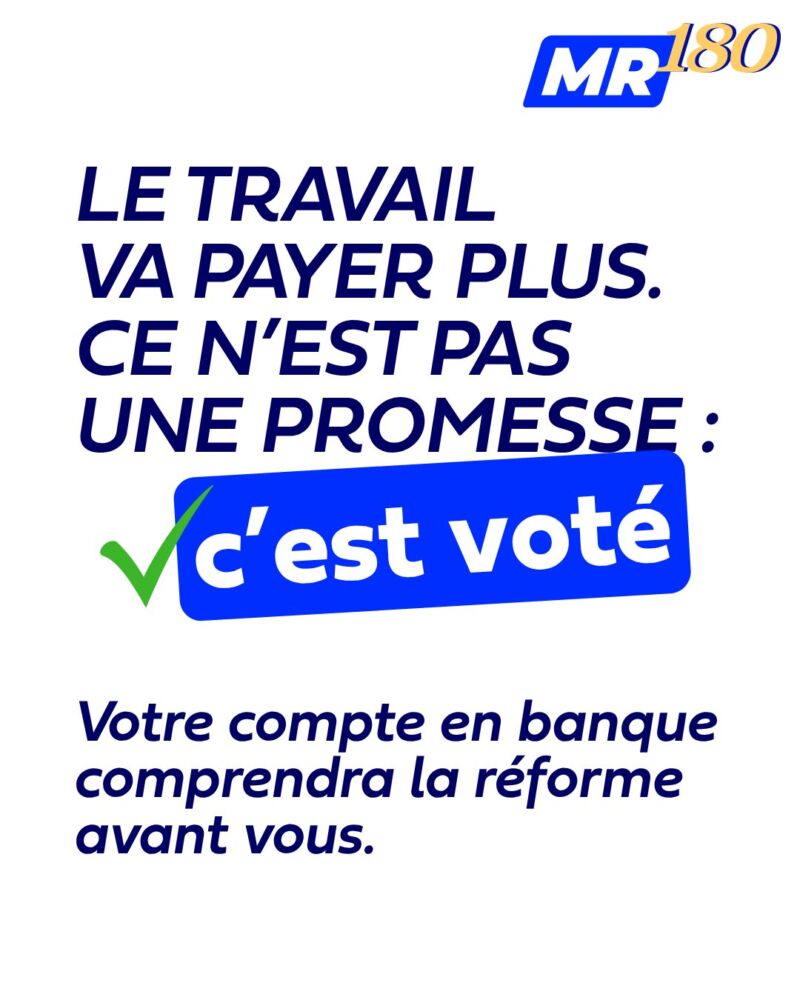 Image for the Tweet beginning: 🗳️ La réforme fiscale est